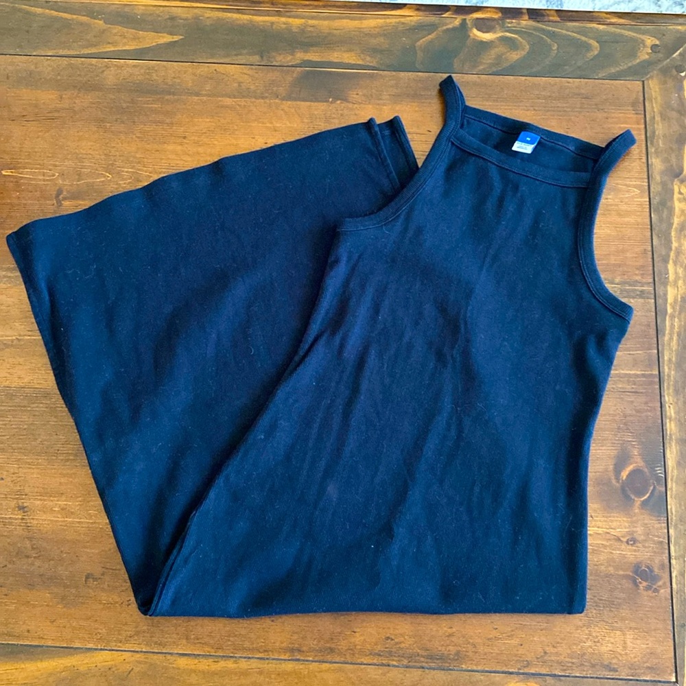 Old Navy Bundle of Black and Aqua Bodycon Midi Dresses